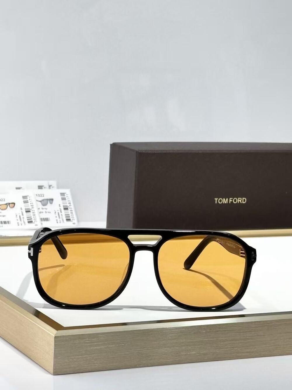 Tom Ford yellow sunglasses